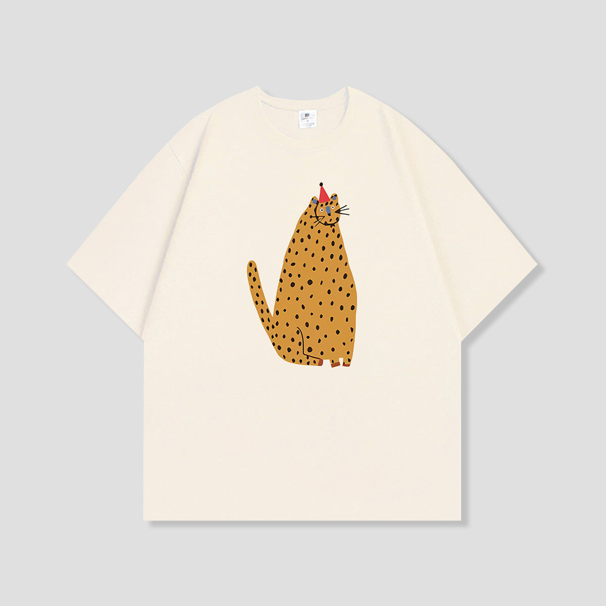 ドットロングキャット Tシャツ