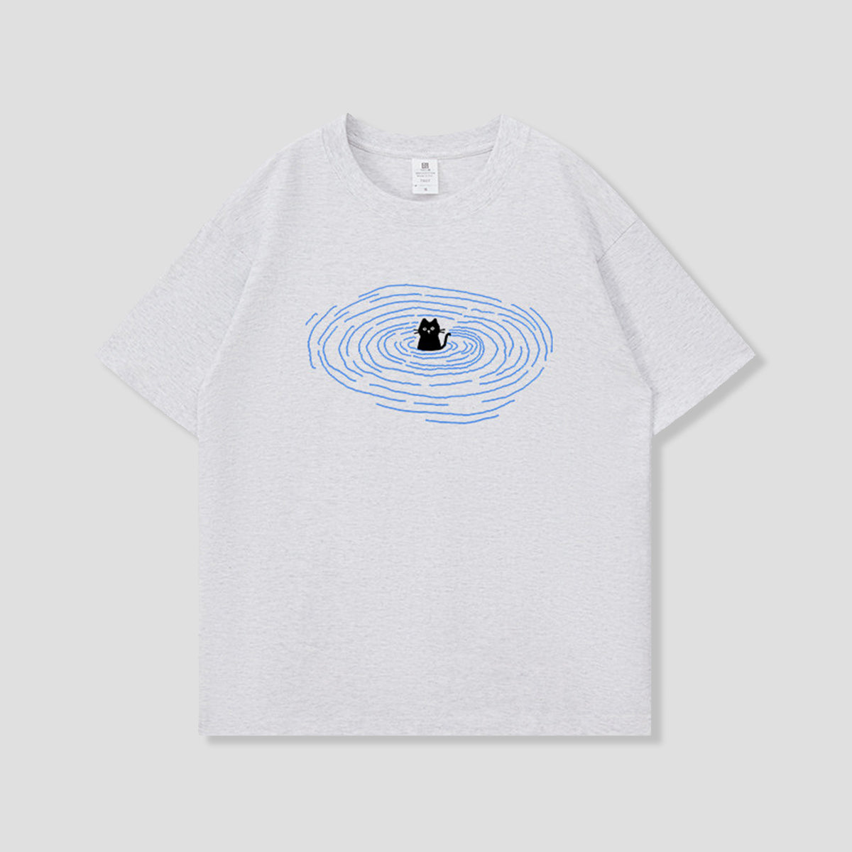 ど真ん中キャット グラフィックTシャツ