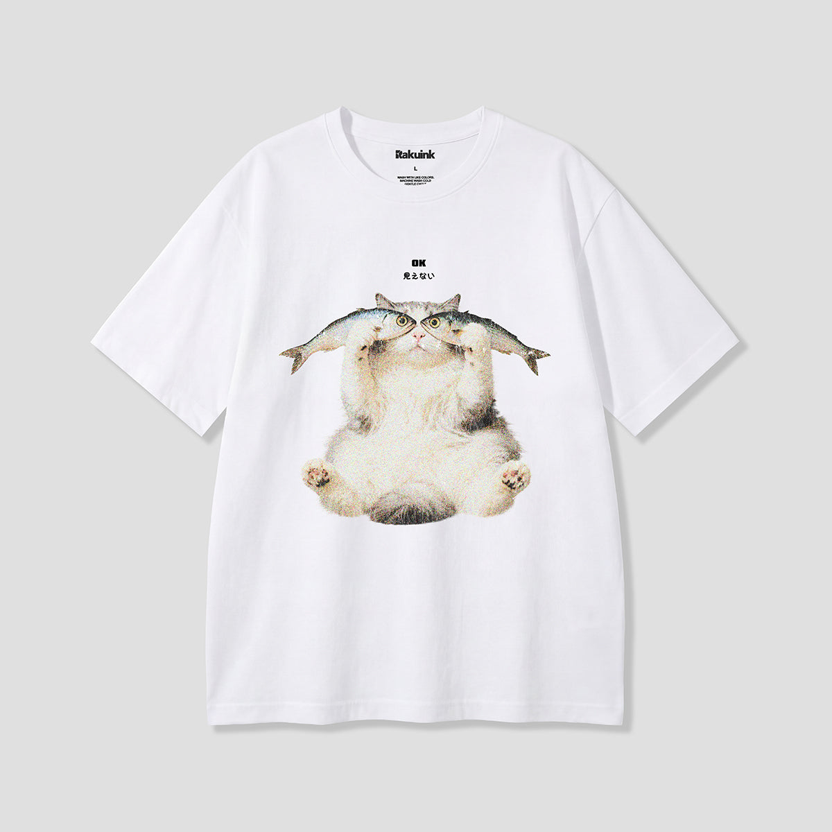 【予約】見てないふりキャット グラフィックTシャツ