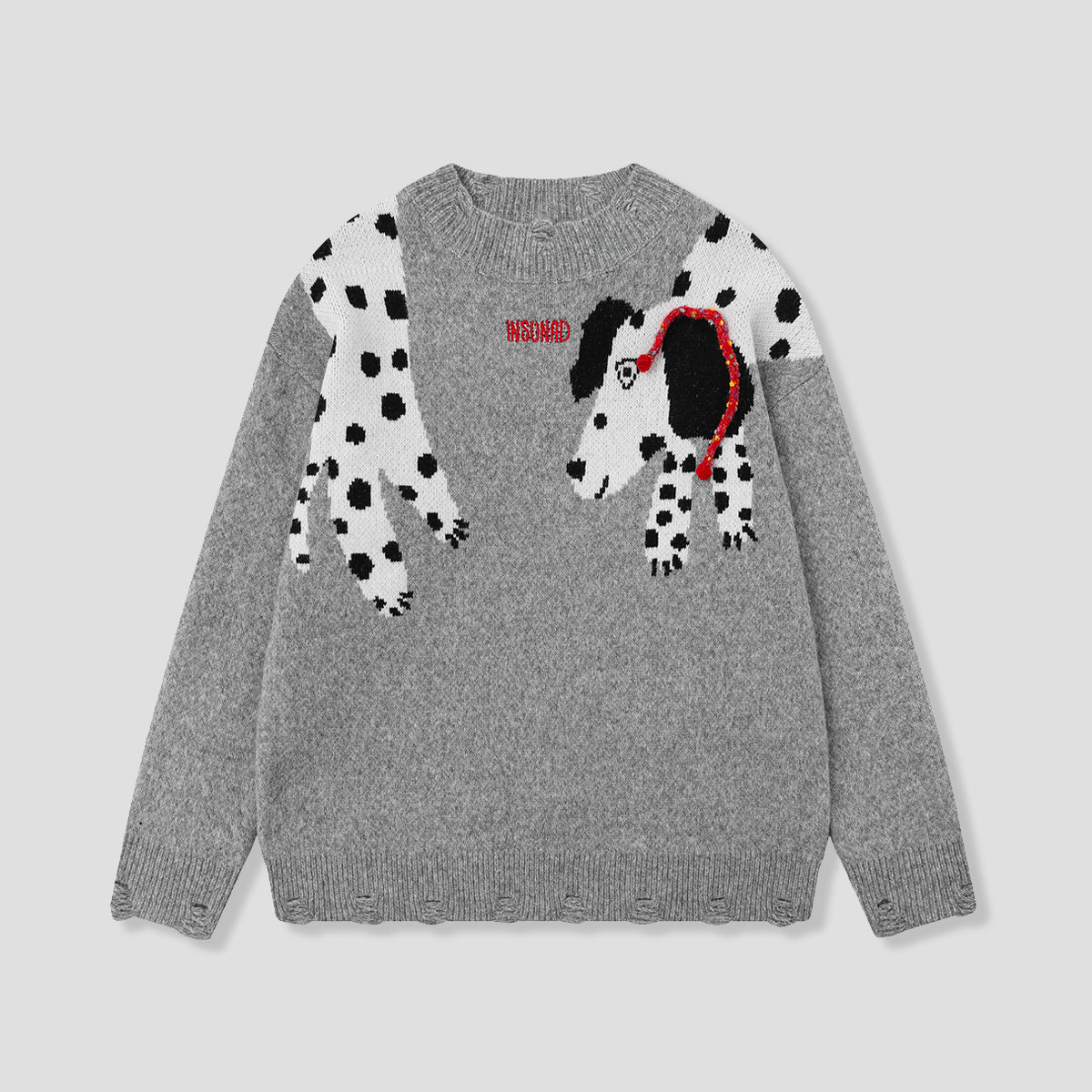 レトロドッグ パターンニット