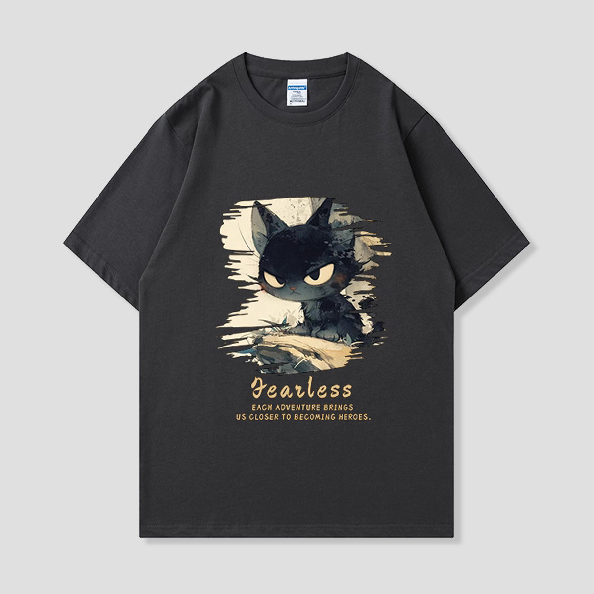 フィアレス・キャットヒーローTシャツ