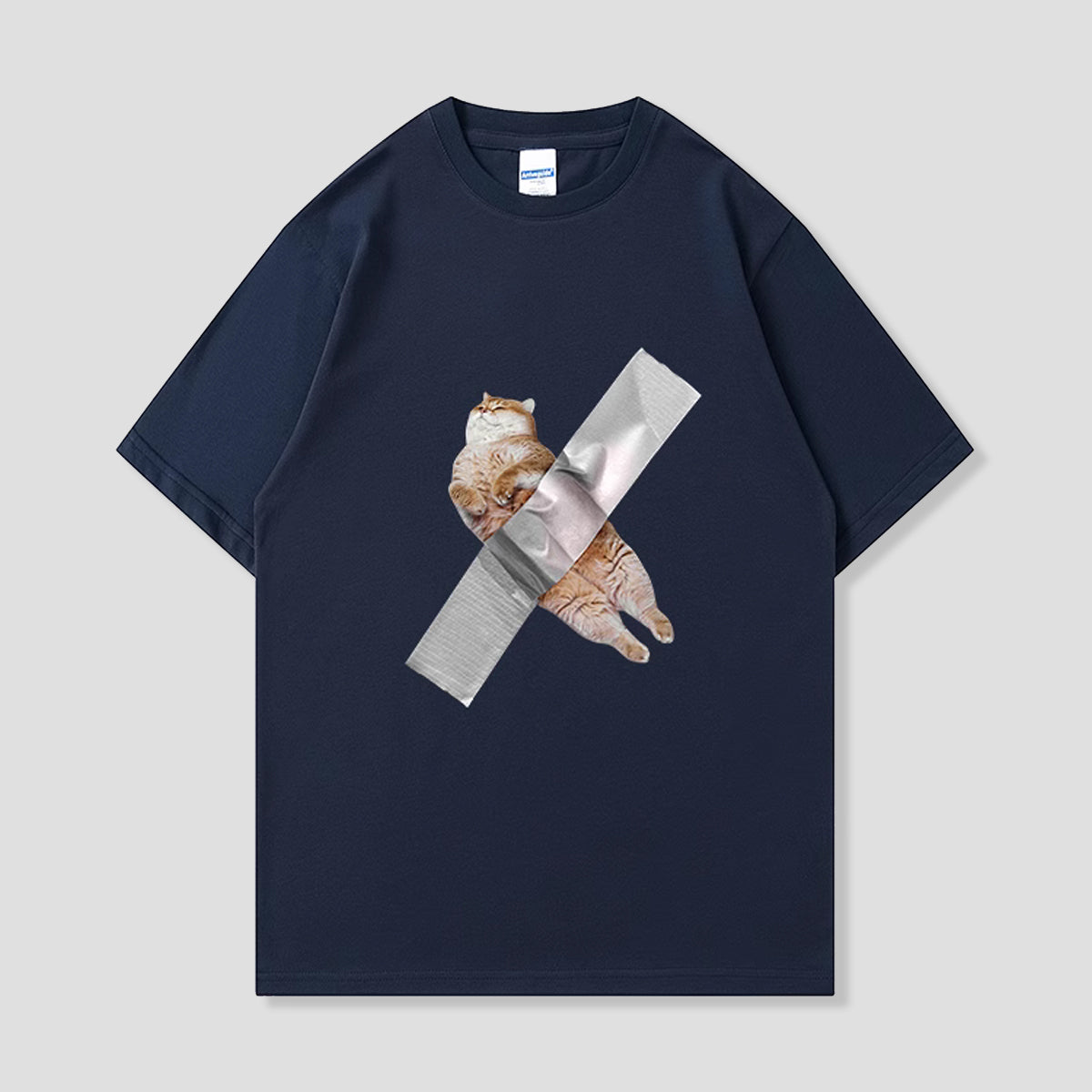 テープ猫Tシャツ