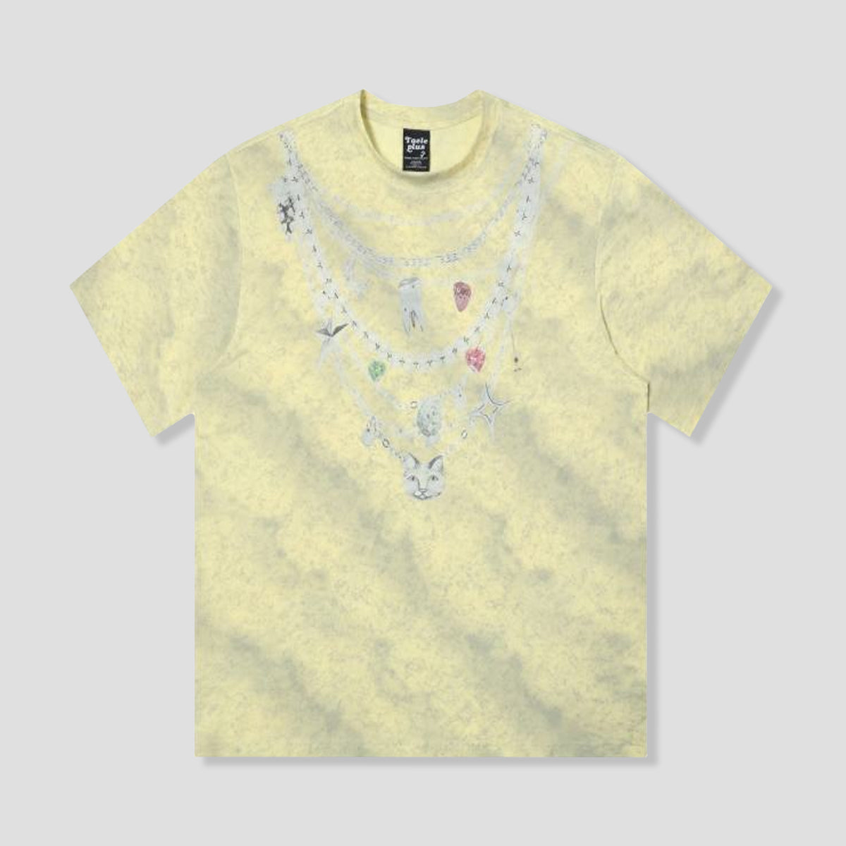 ダーティーネックレスTシャツ