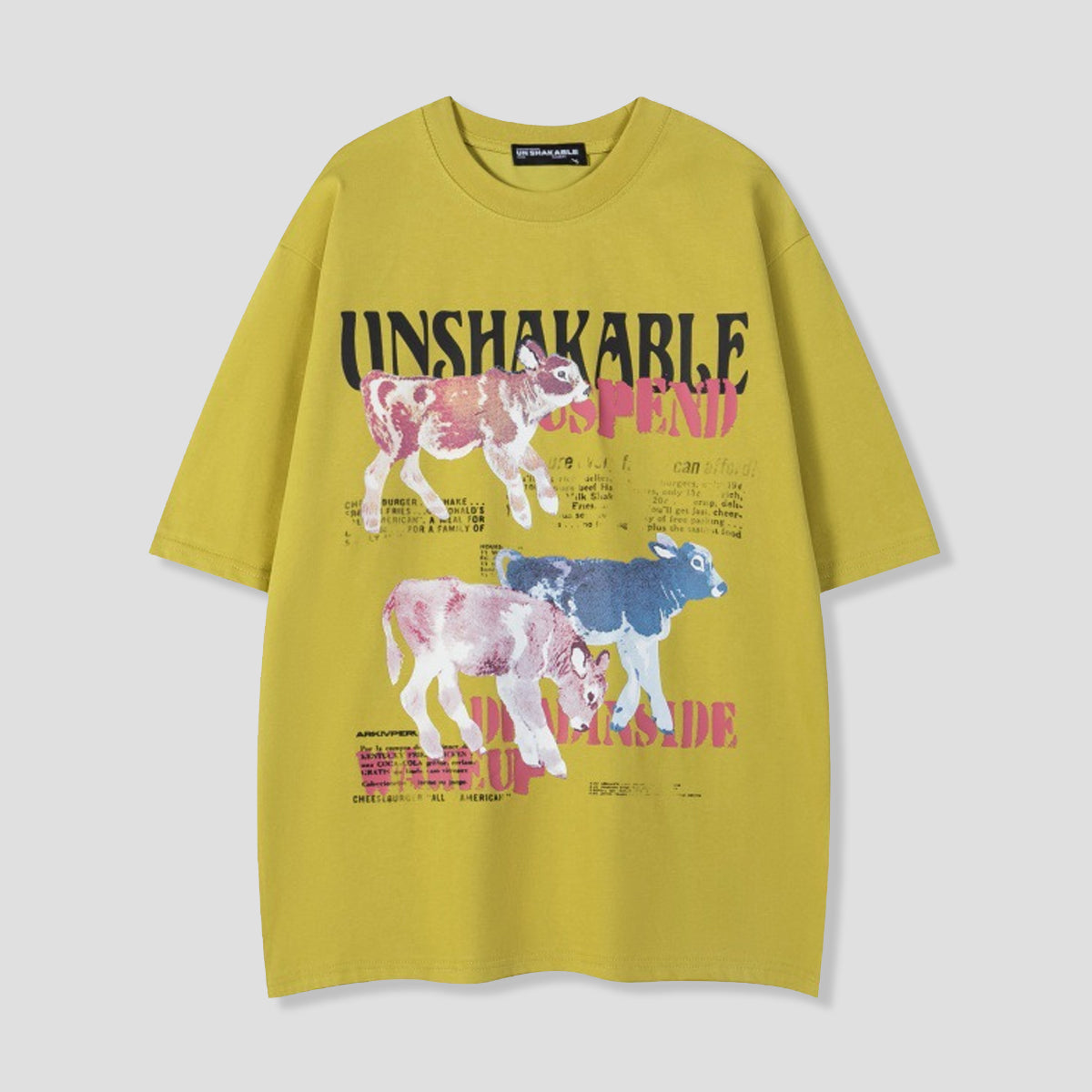 アニマルコラージュTシャツ