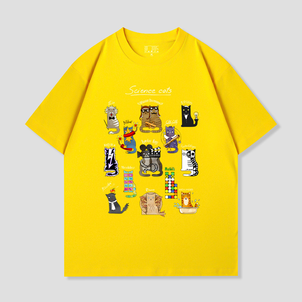 サイエンスキャットTシャツ