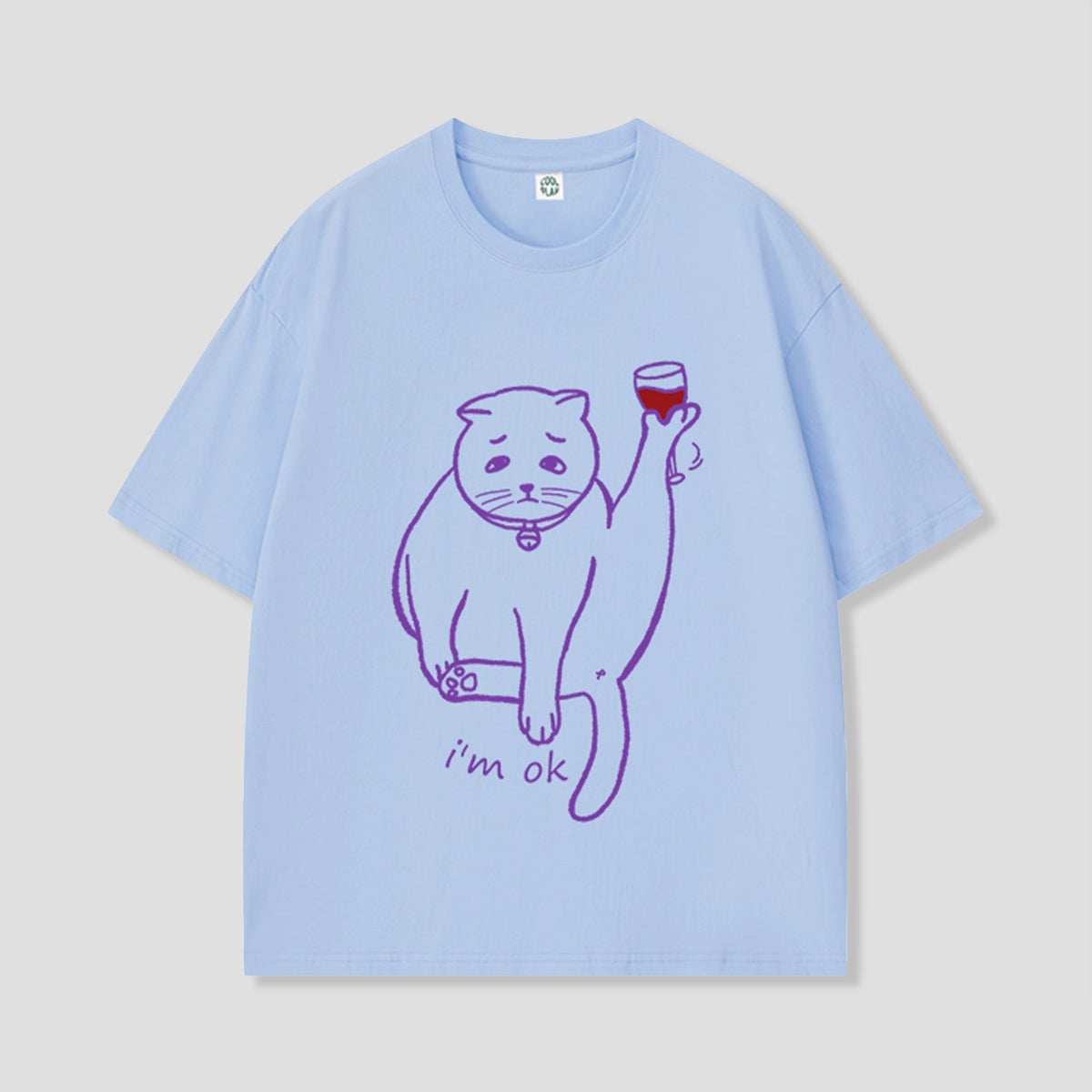 エモねこTシャツ