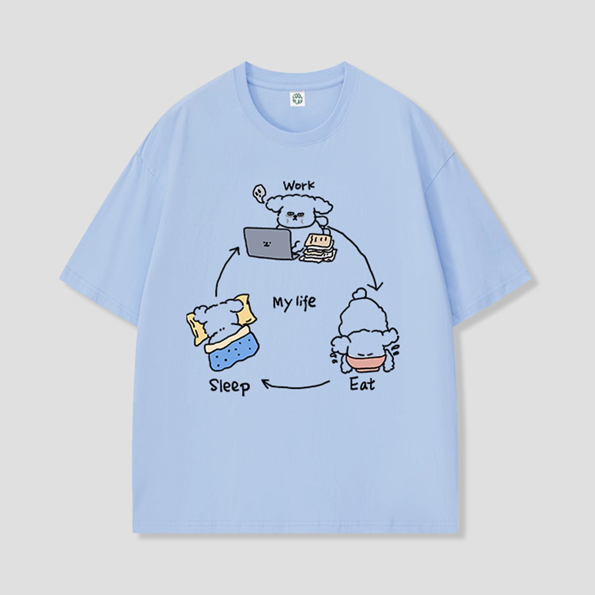 マイライフドッグTシャツ