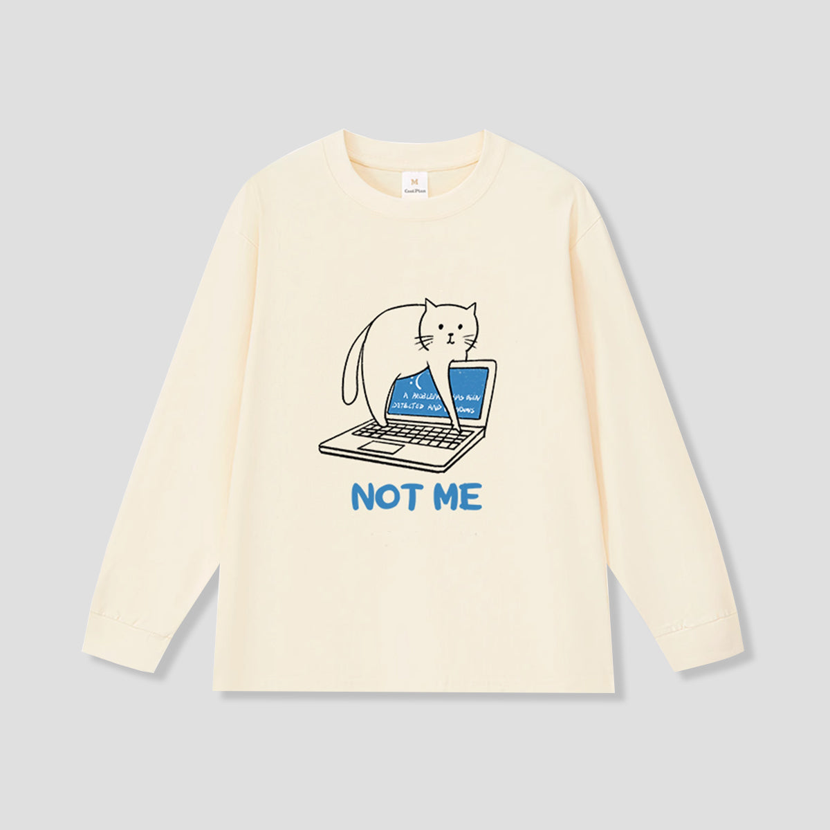 NOT ME ロングスリーブTシャツ
