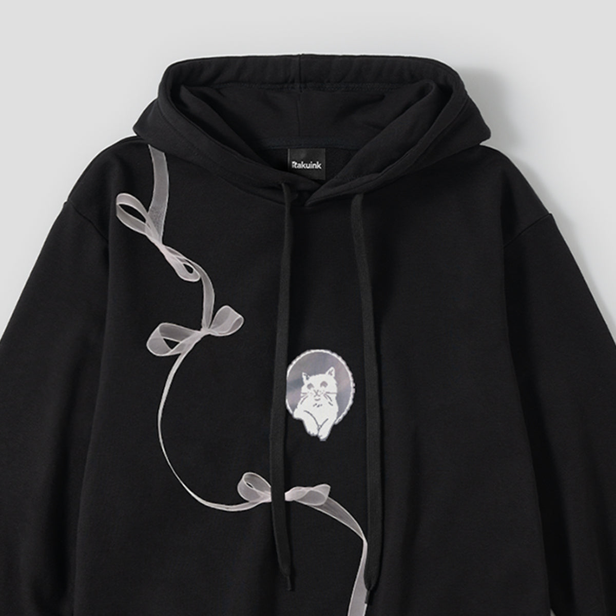 トレフル　リボンパーカー　ブラック パイルリボンパーカー | lilLilly official webstore