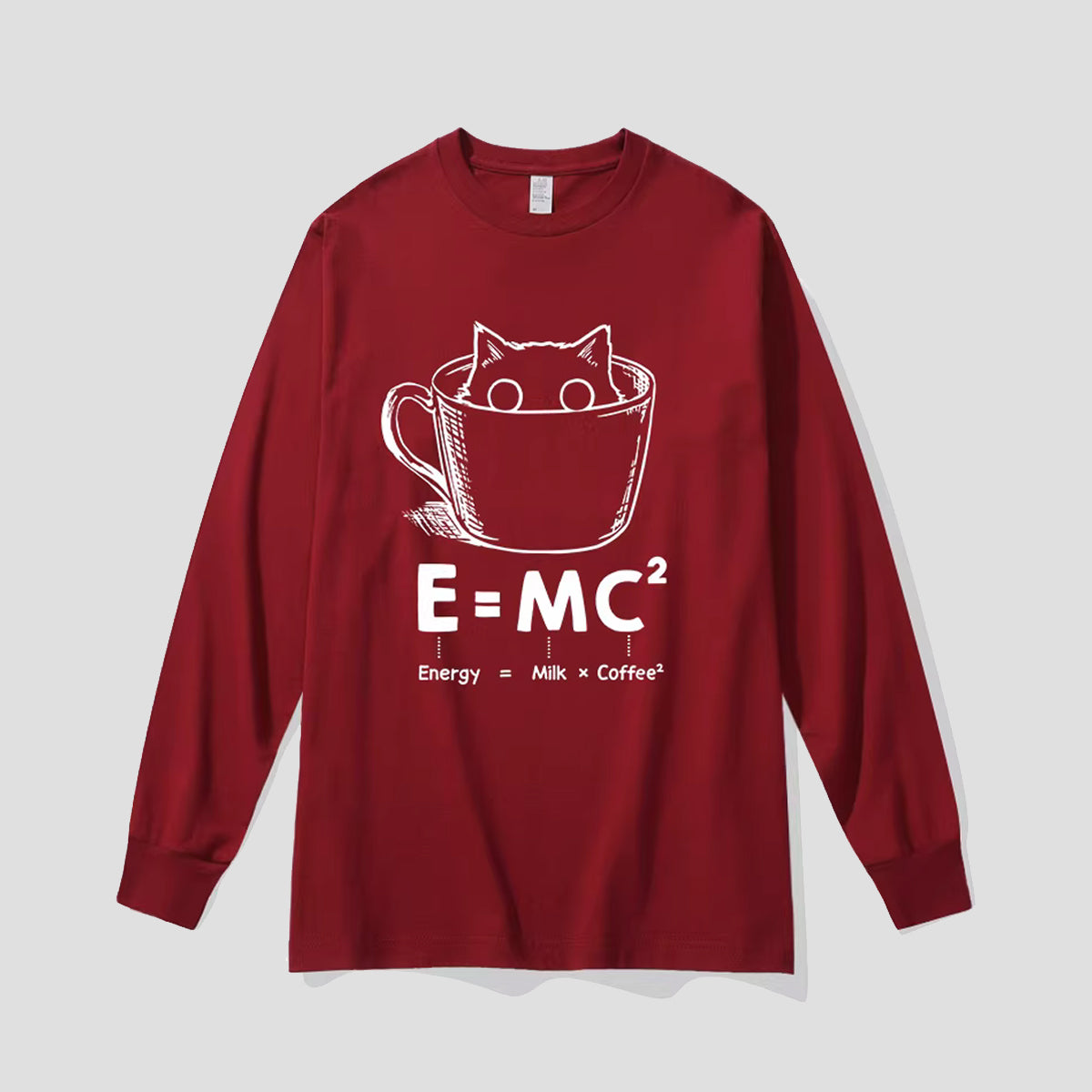 キャットコーヒー ロングスリーブTシャツ