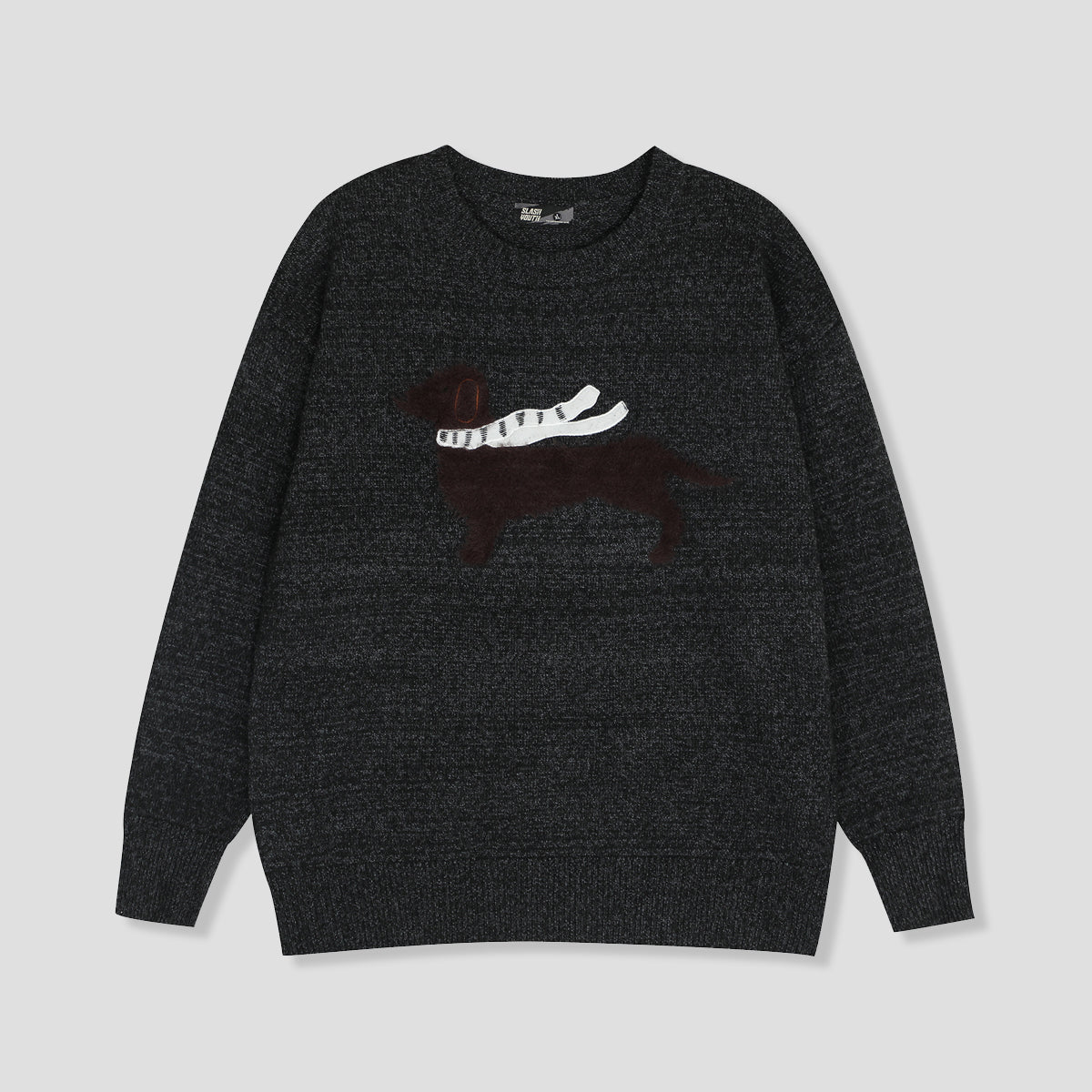 ダックスフント 刺繍セーター
