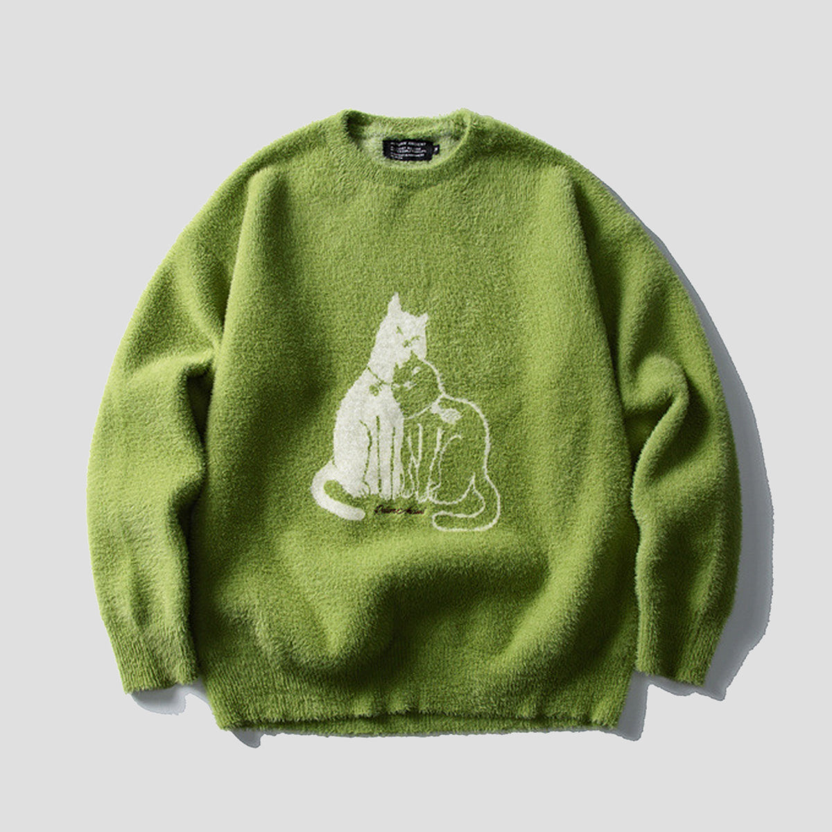 キャットグラフィック ニット