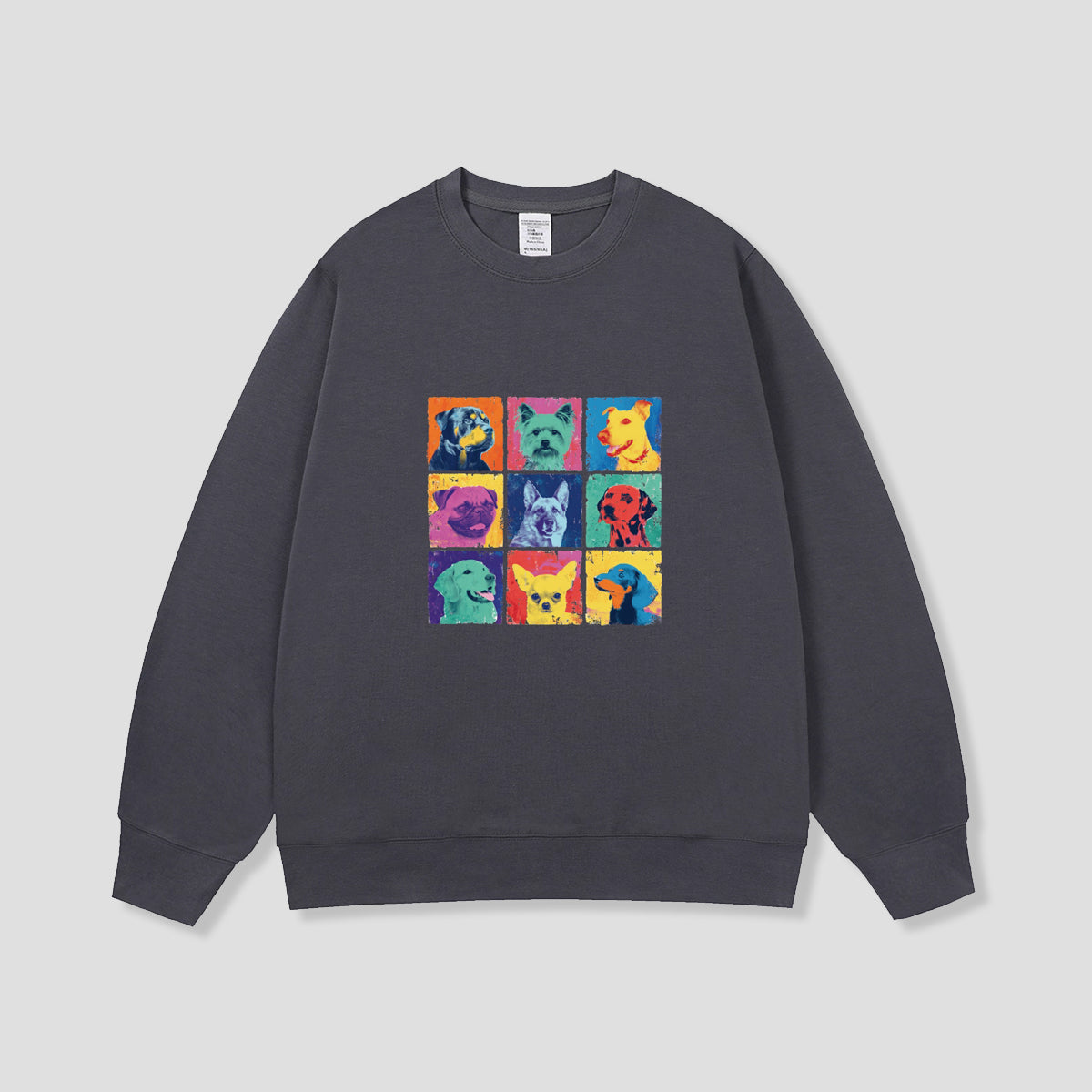 ドッグ・ポップアート スウェット – RakuInk