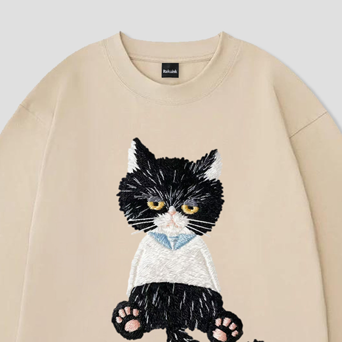 新品 LiSA ブランド ロンT キャット 猫 スクルツナ【Lisa Larson×SKULTUNA】Cat Mia リサ・ラーソン No