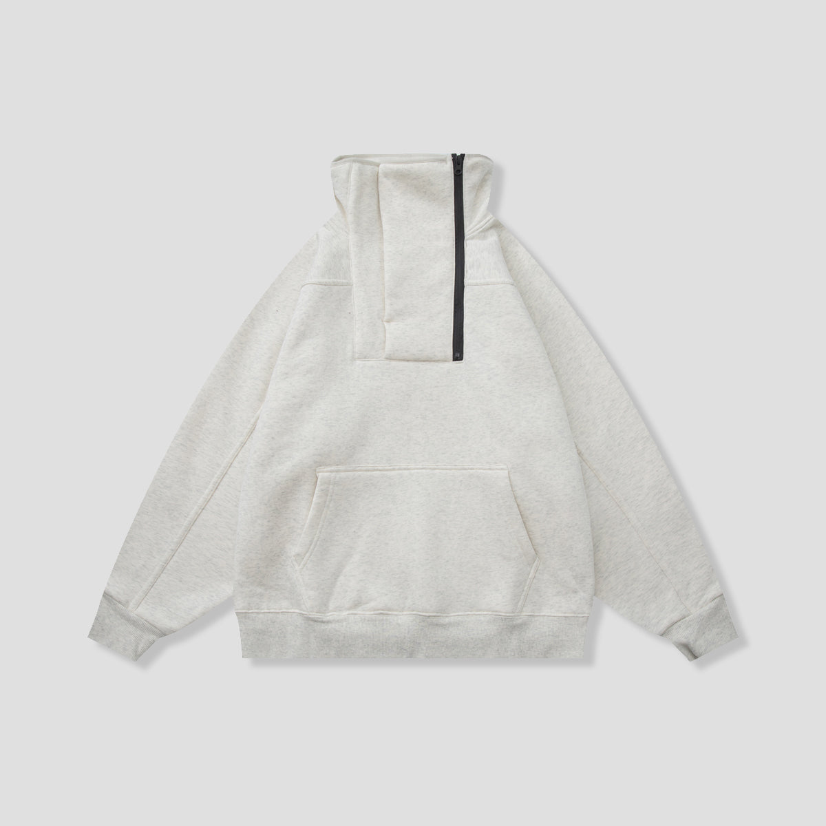 ジップネック シェルター フーディ