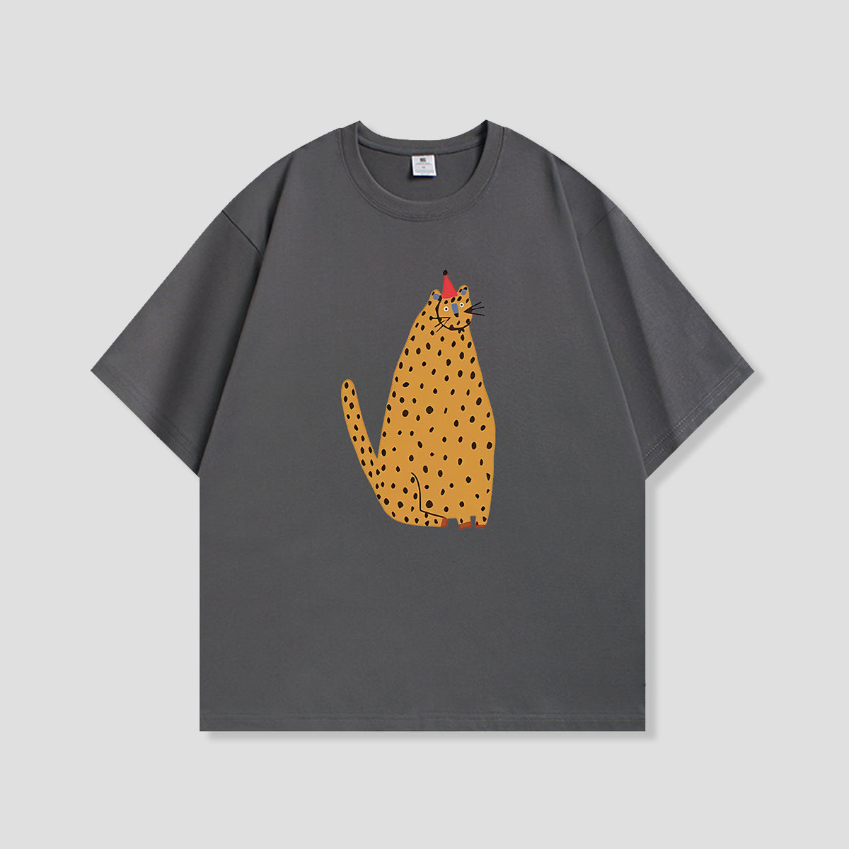ドットロングキャット Tシャツ
