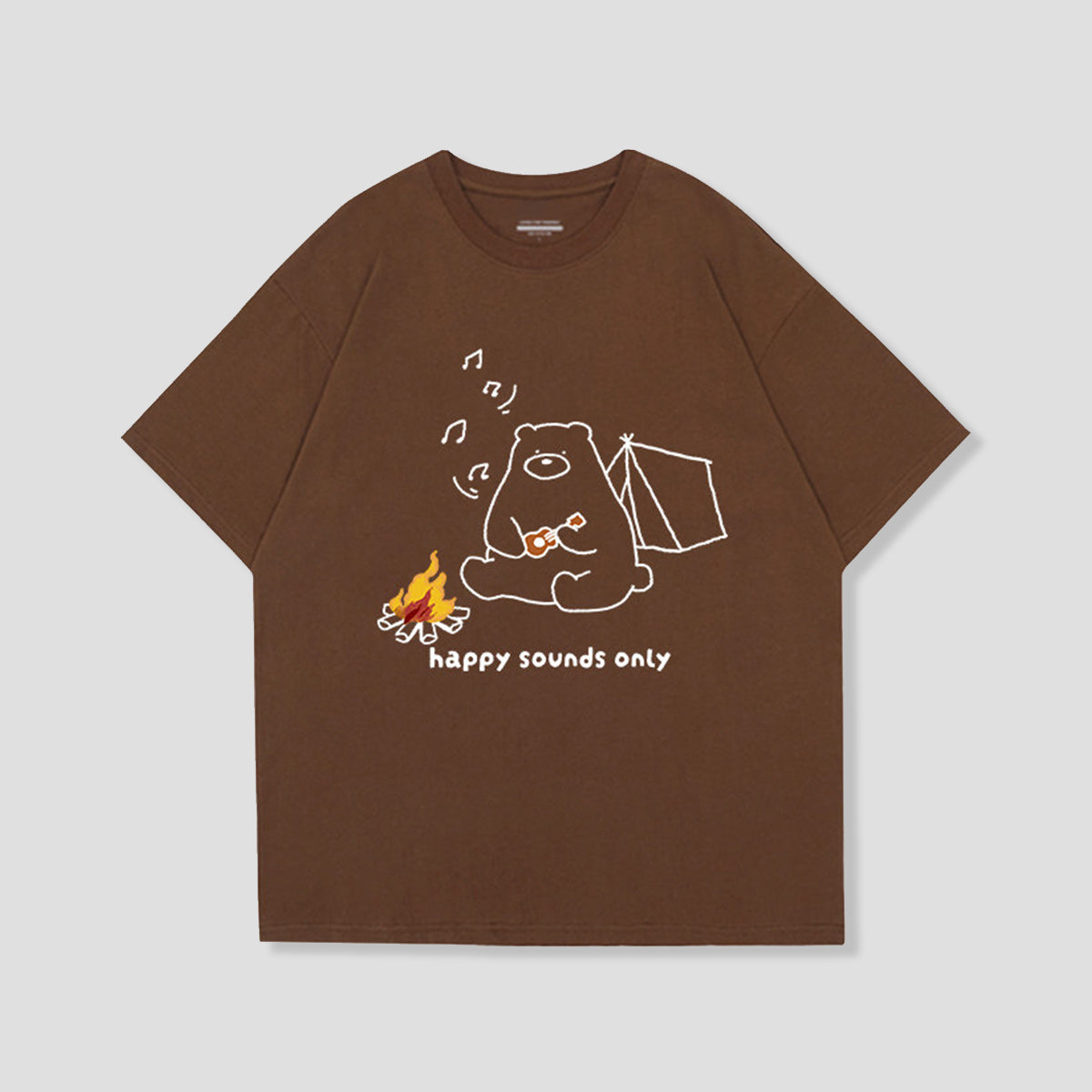 ハッピーサウンズベア グラフィックTシャツ