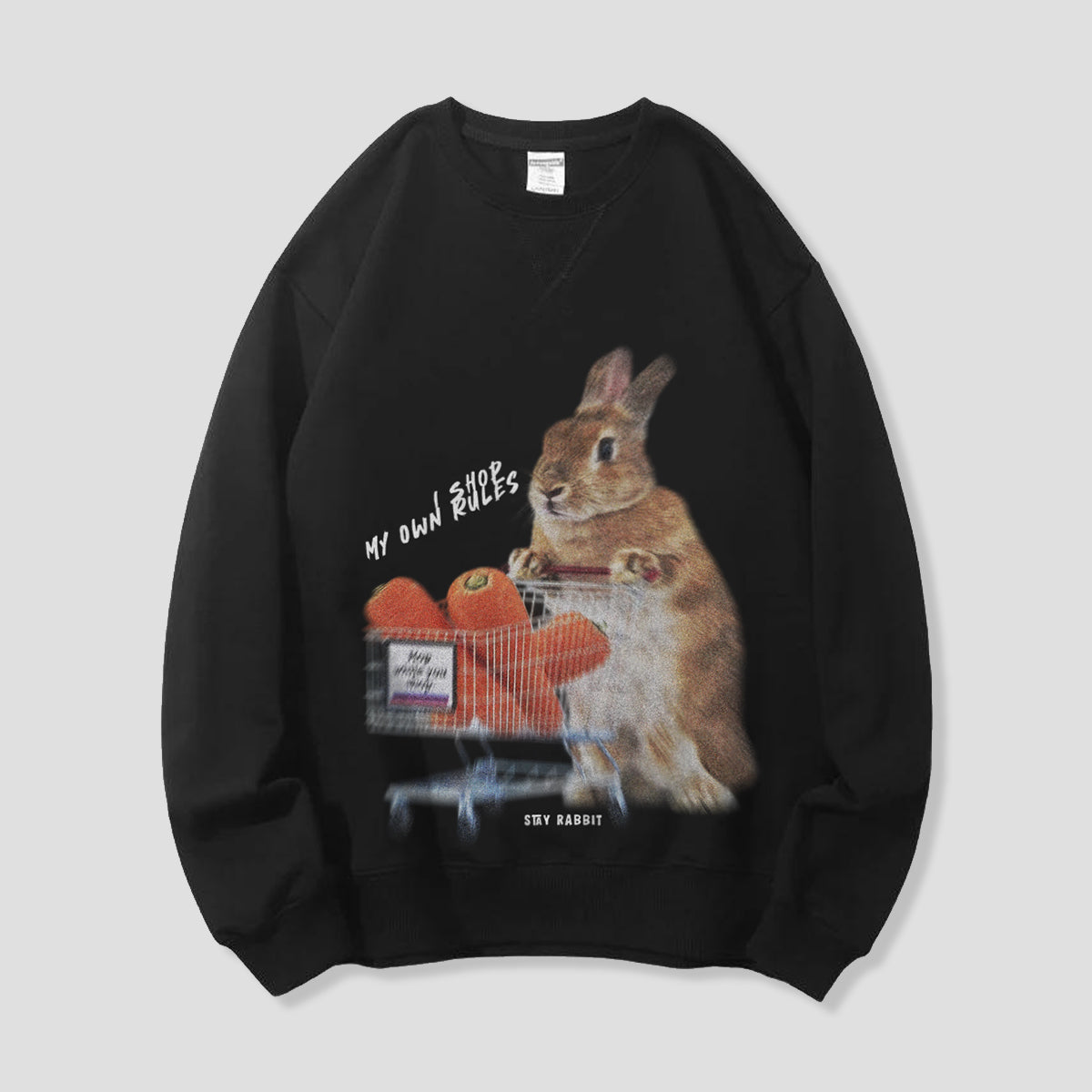 【予約】MY OWN RULES ショッピングラビット スウェット