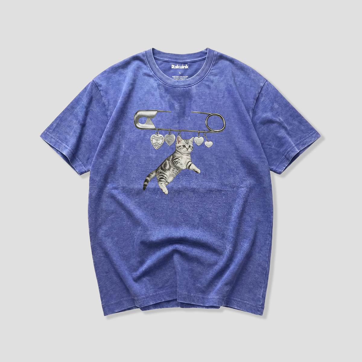 【予約】セーフピンキャット チャームグラフィックTシャツ