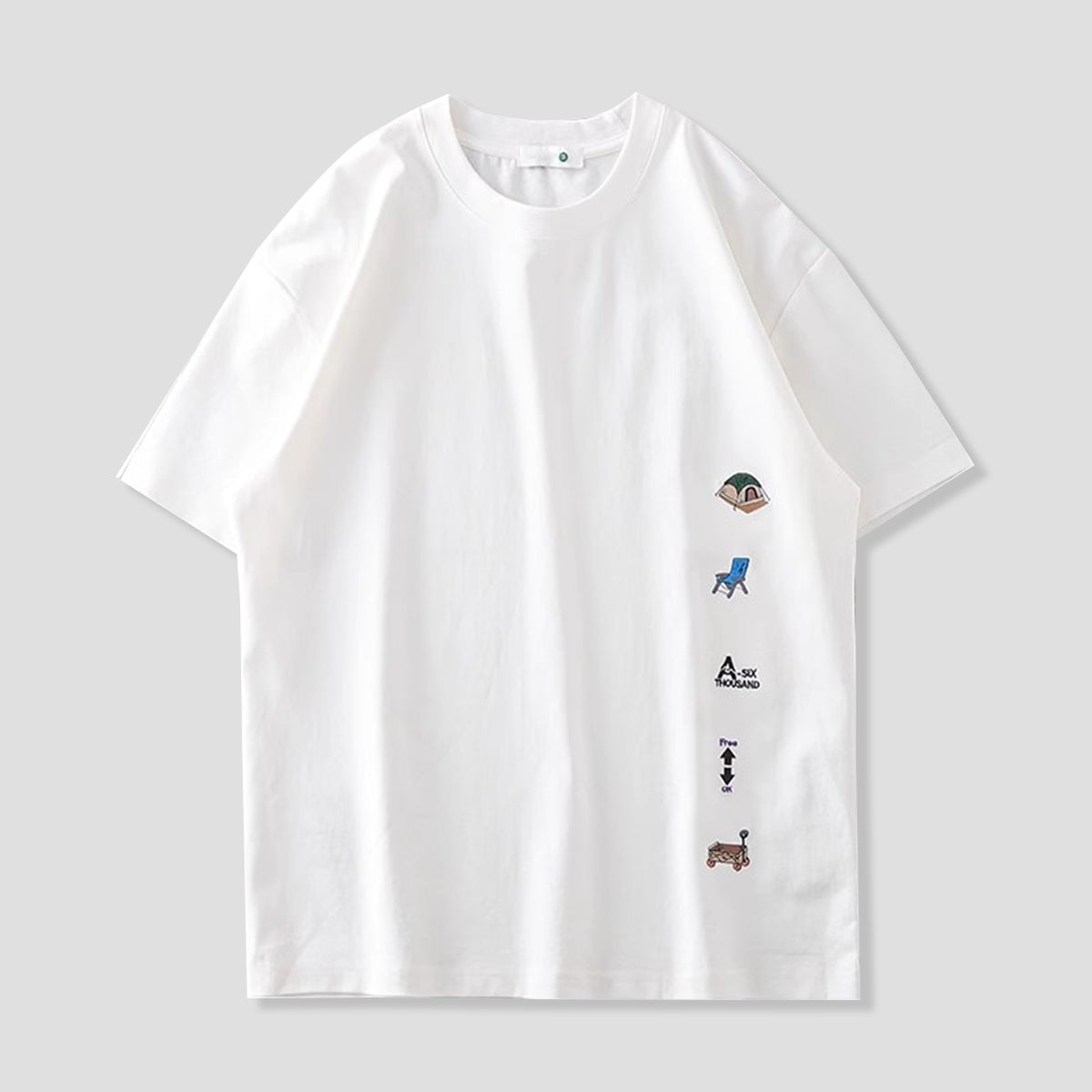 アウトドア刺繍Tシャツ