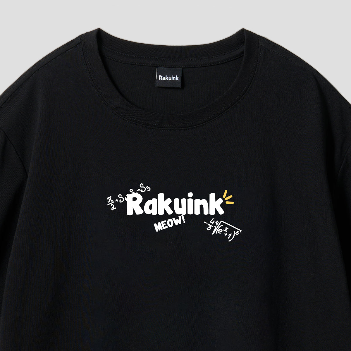 Forever Meow｜数学に悩む猫Tシャツ – RakuInk