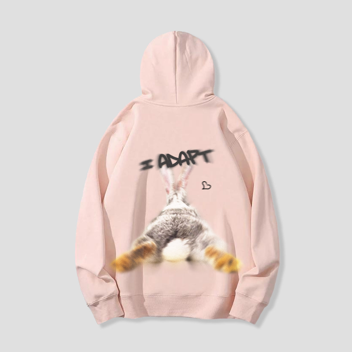 【予約】バックショットラビット バックプリントパーカー