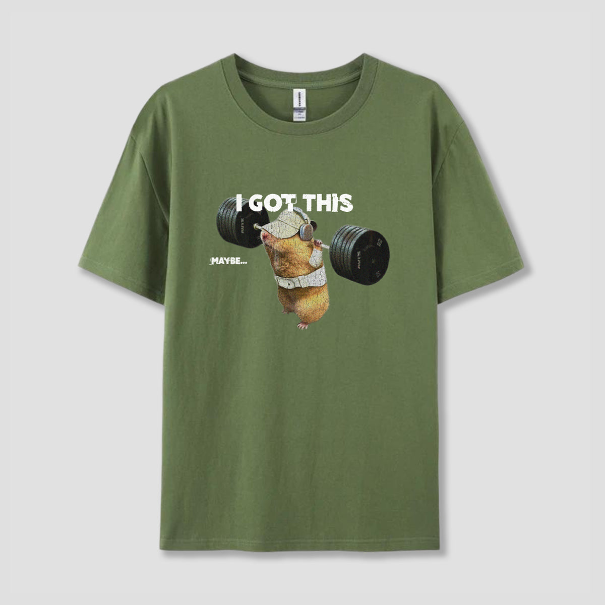 【予約】パワーリフター ハムスター グラフィックTシャツ