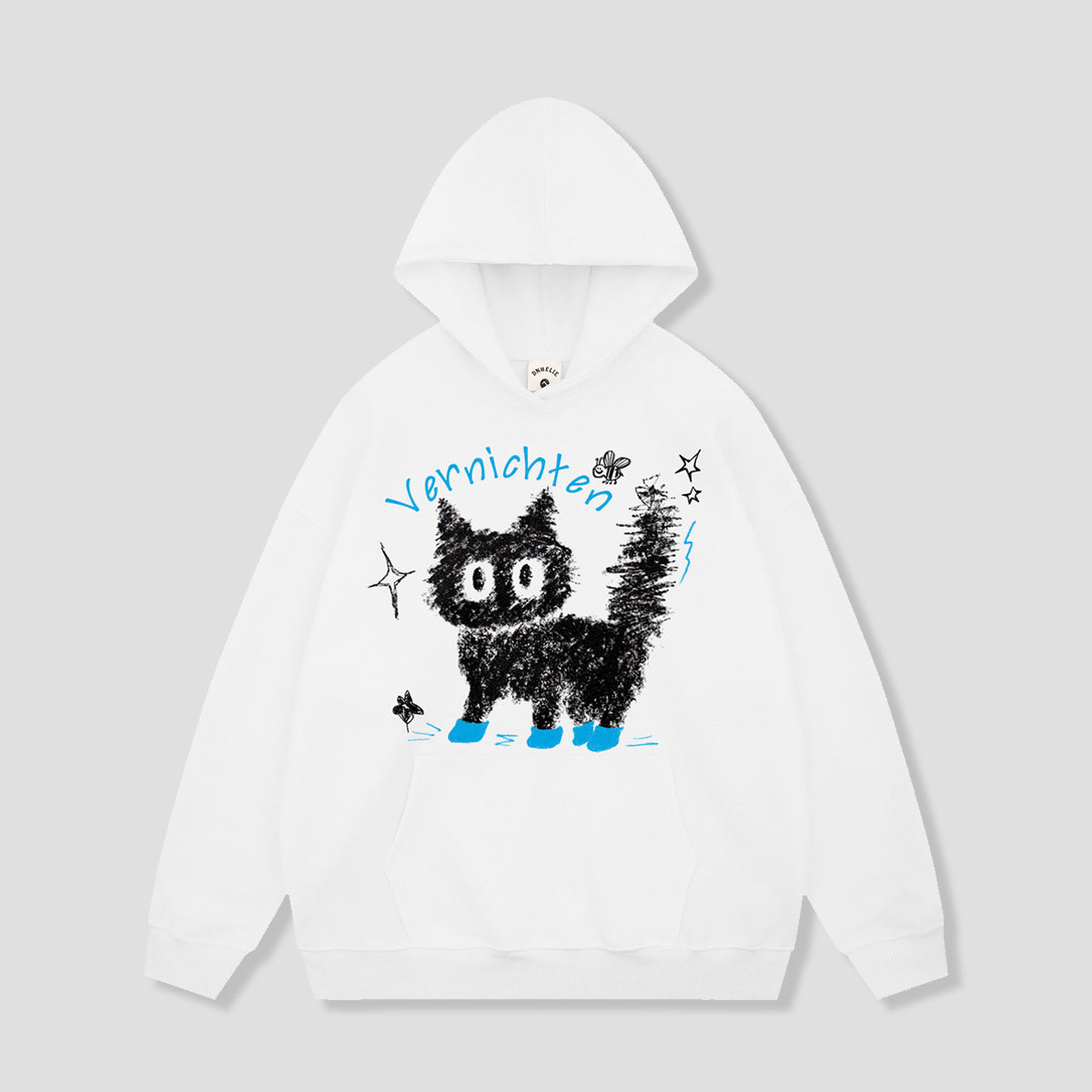 ヴェルニヒテン ブラックキャット フーディ