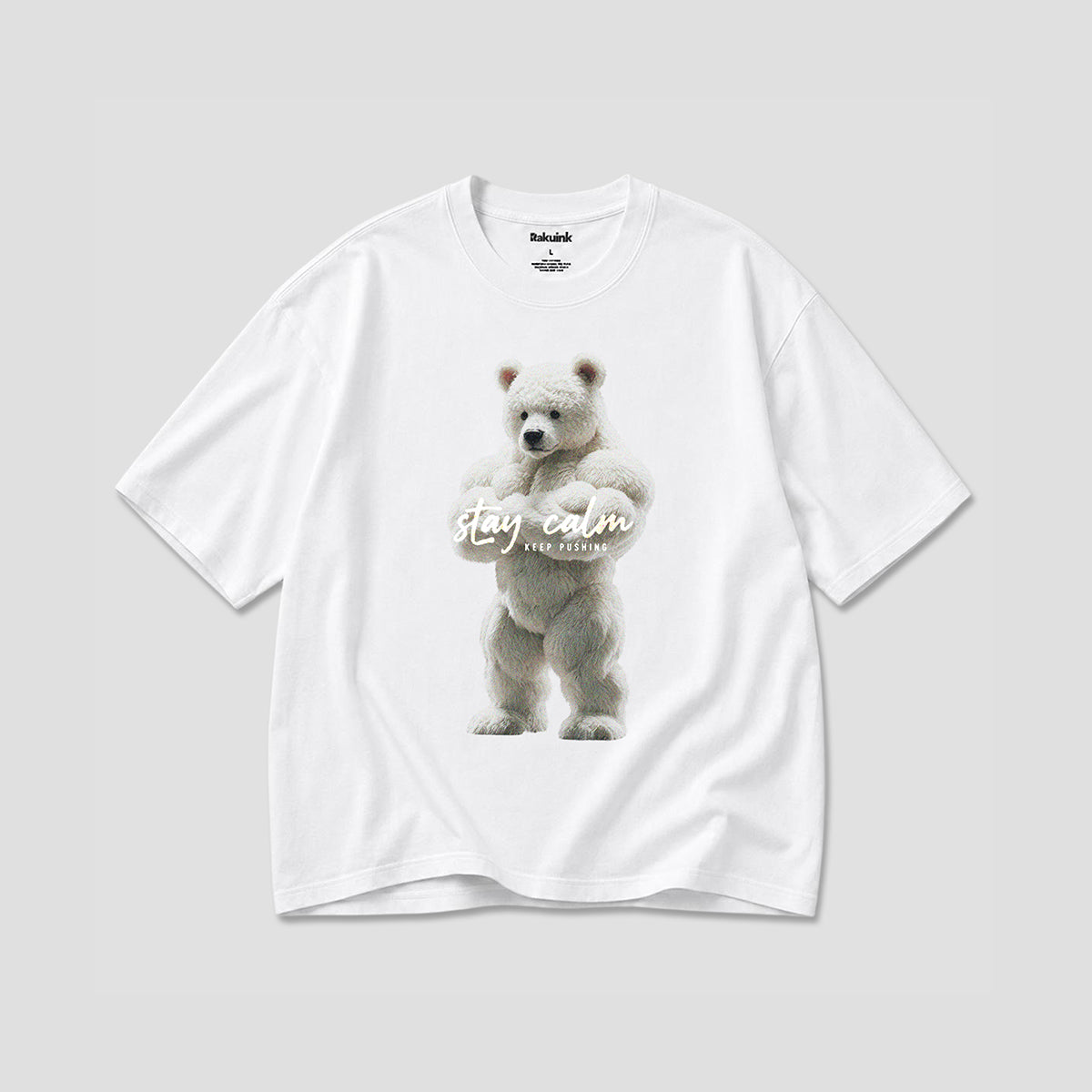 【予約】マッスルホッキョクグマ グラフィックTシャツ