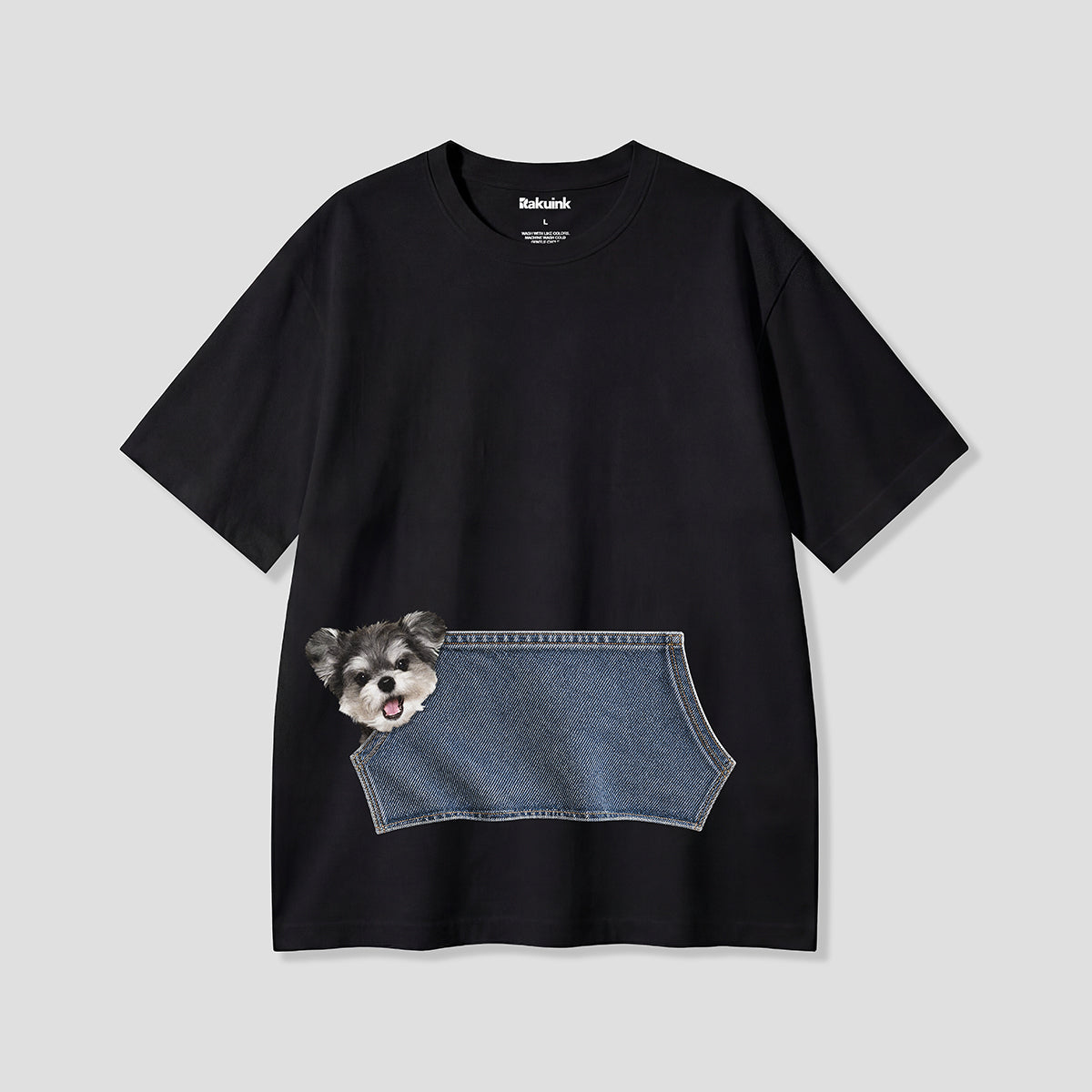 【予約】ポケットインシュナウザー グラフィックTシャツ