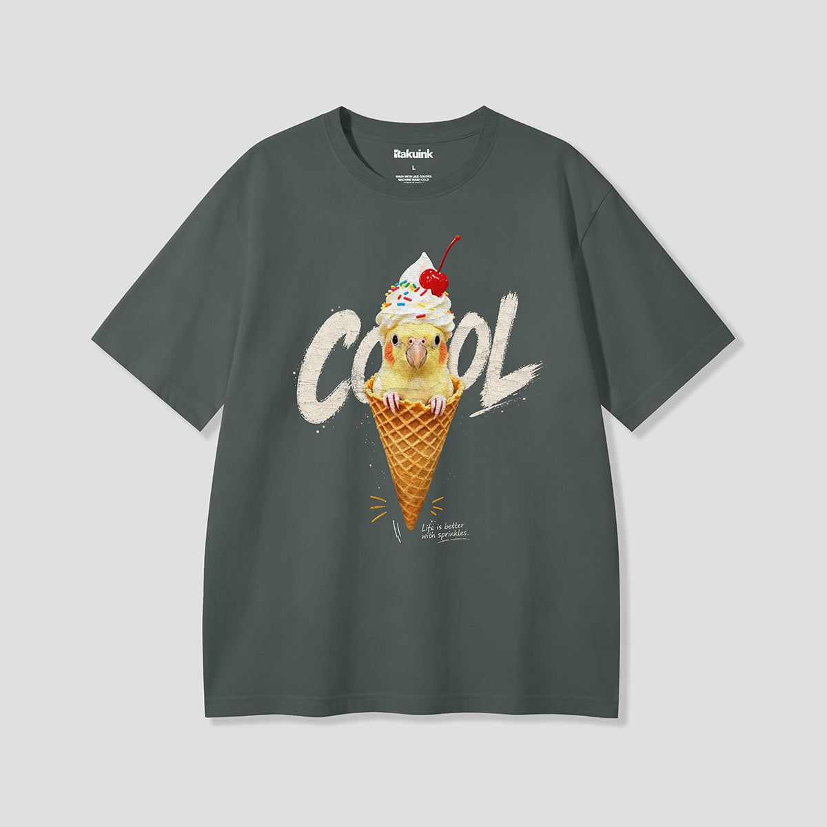 【予約】アイスクリームコカティール グラフィックTシャツ