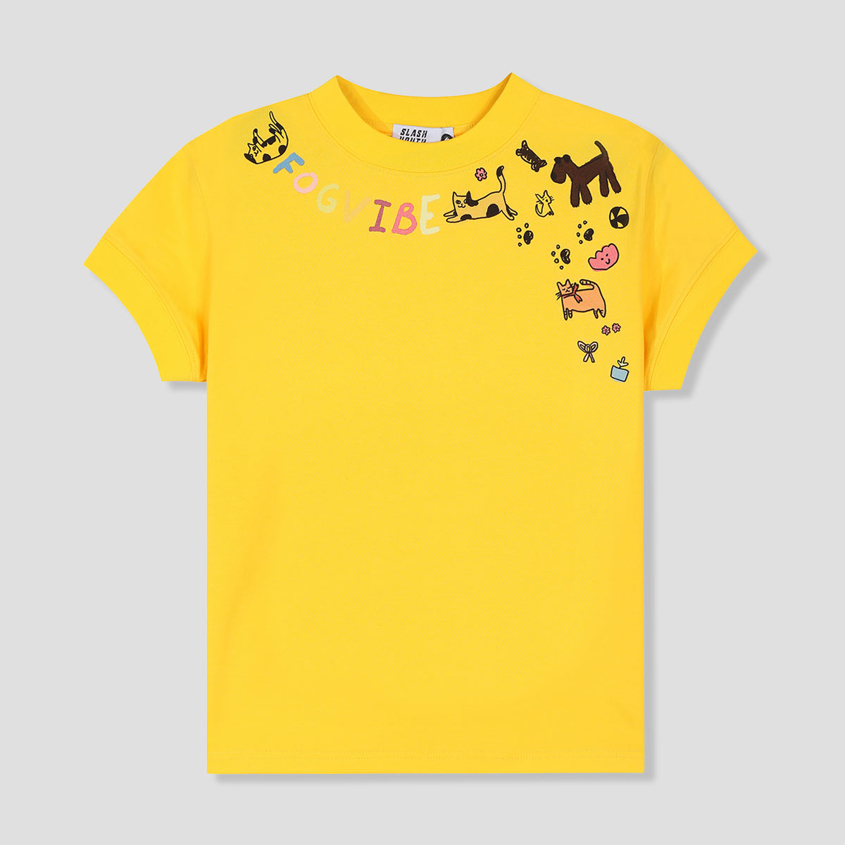 WOMEN｜ネコたちと自由におさんぽTシャツ
