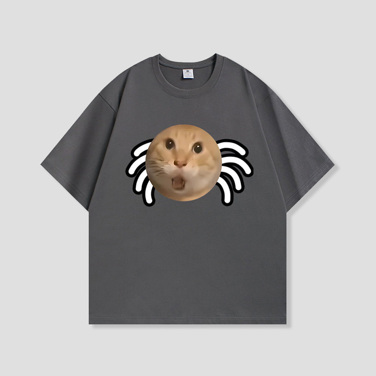 キャットスパイダー グラフィックTシャツ