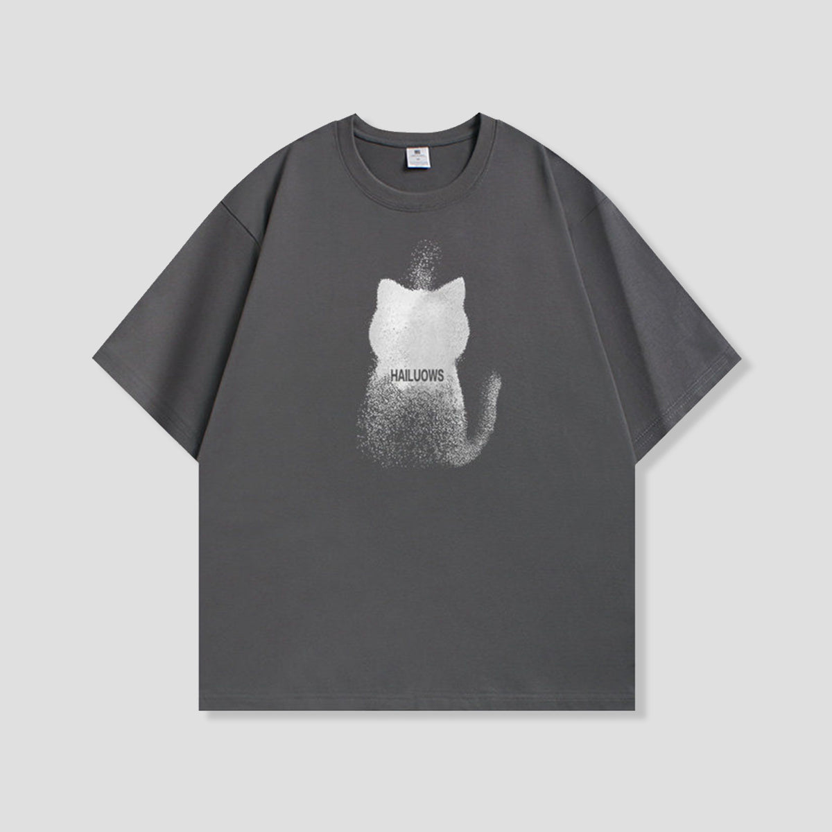 パウダーキャット グラフィックTシャツ
