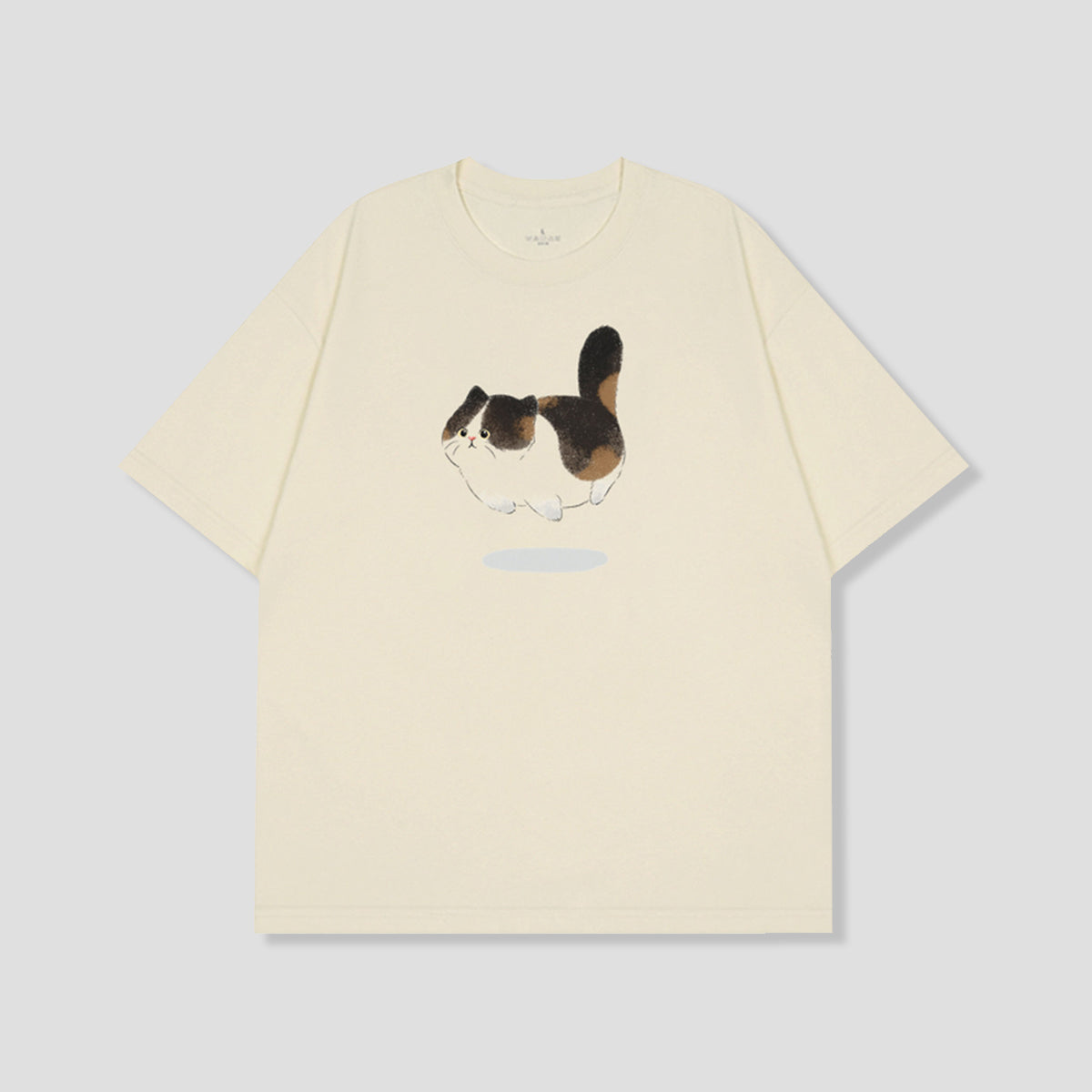 ぽて猫フロート グラフィックTシャツ