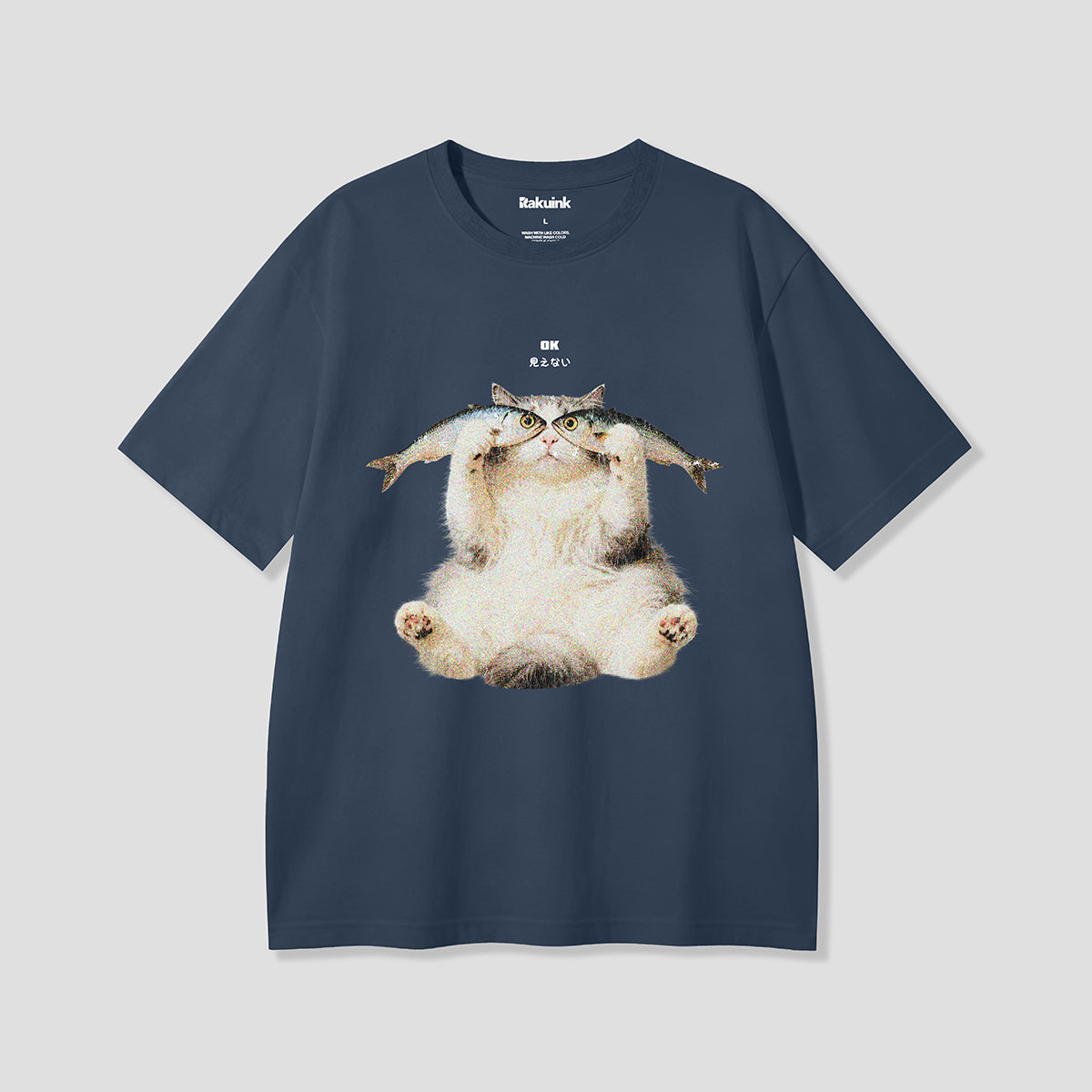 【予約】見てないふりキャット グラフィックTシャツ