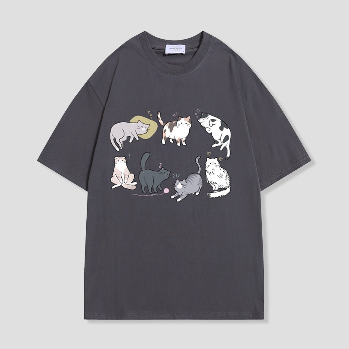 ネコパレードTシャツ