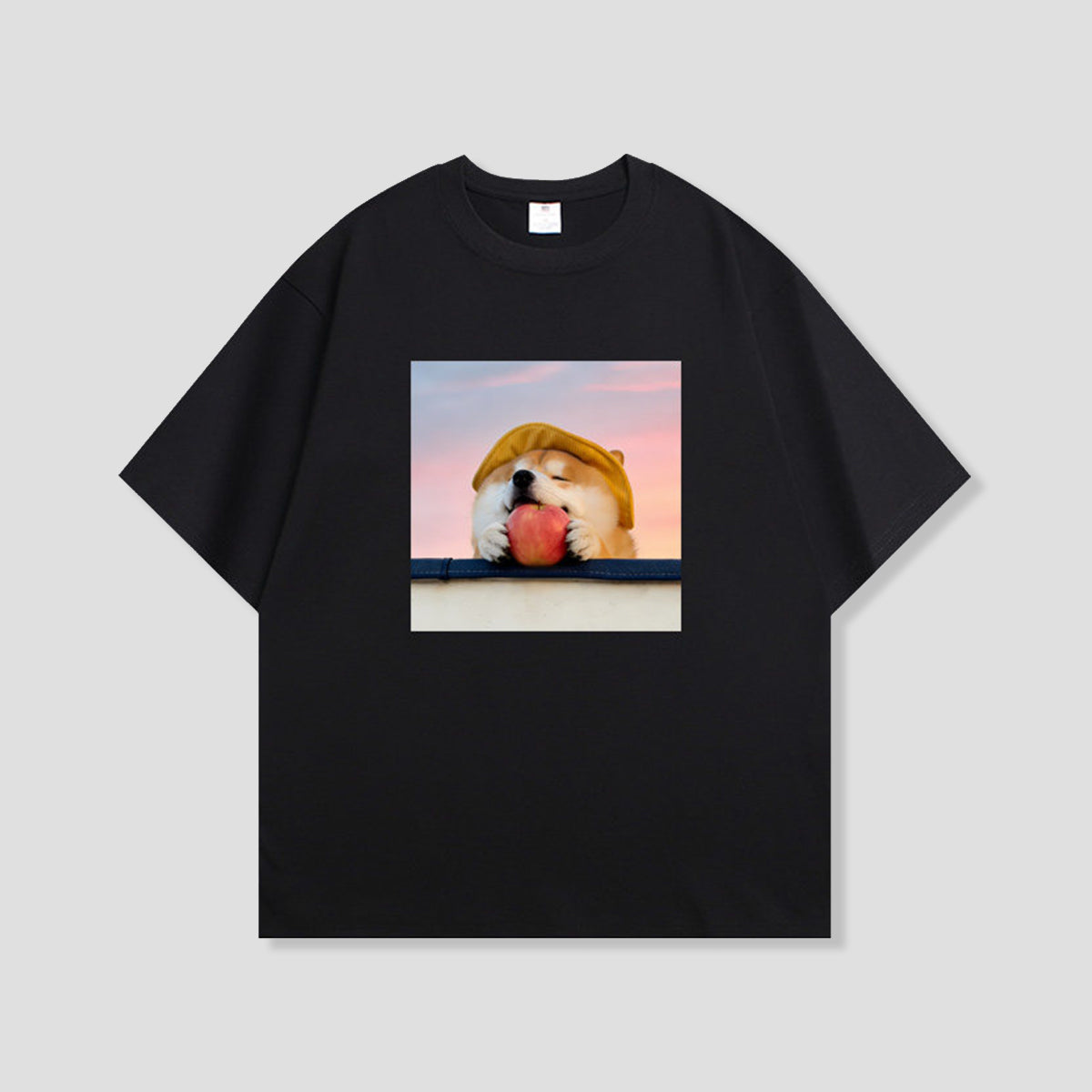 サンセットアップルドッグ グラフィックTシャツ