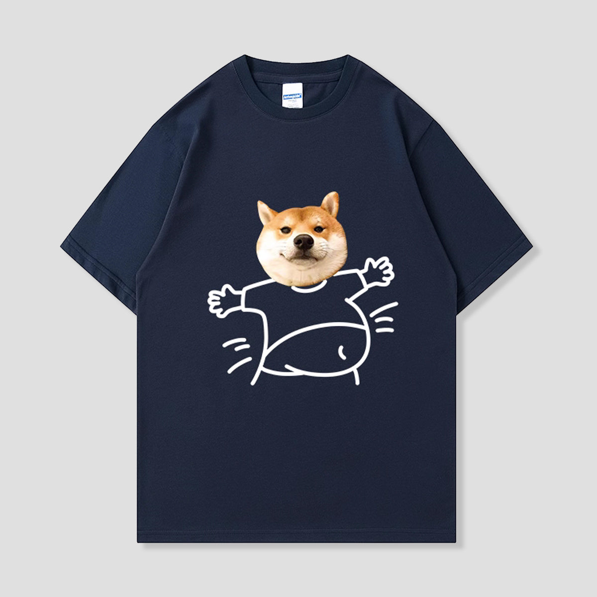 「ひろげたよ、しばパワー！」Tシャツ