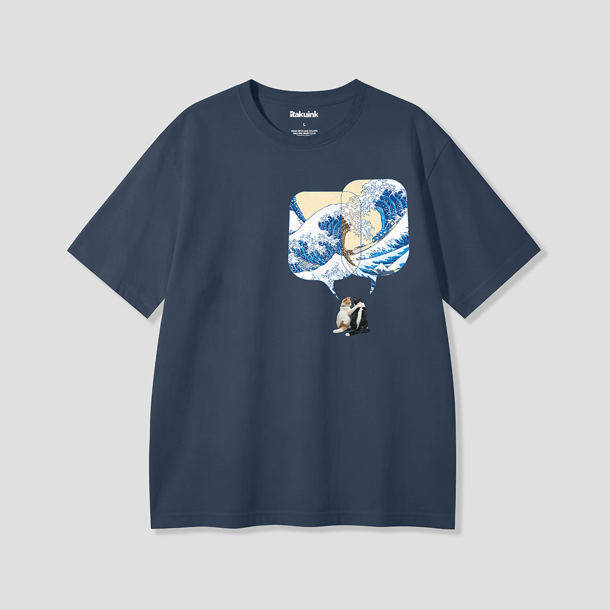 【予約】神奈川トークキャット グラフィックTシャツ