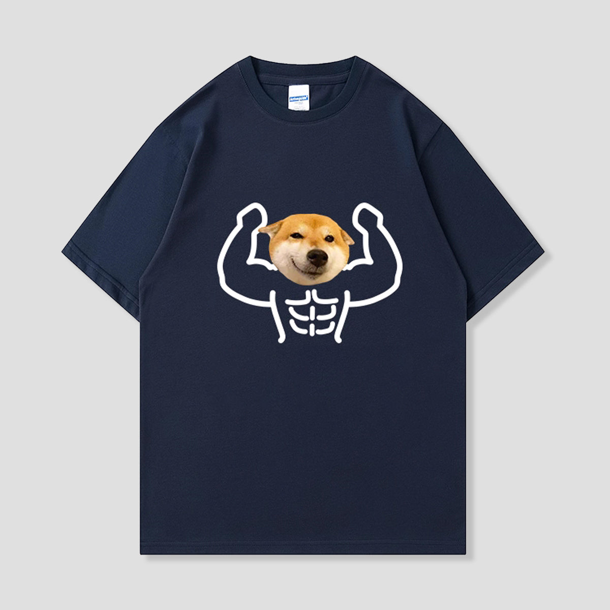 マッスル柴犬Tシャツ