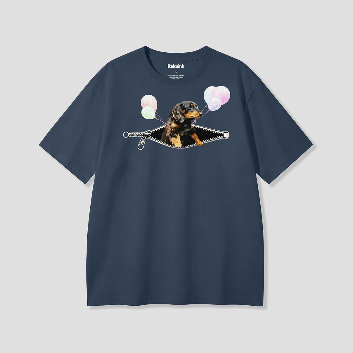 【予約】ジップバルーンドッグ グラフィックTシャツ