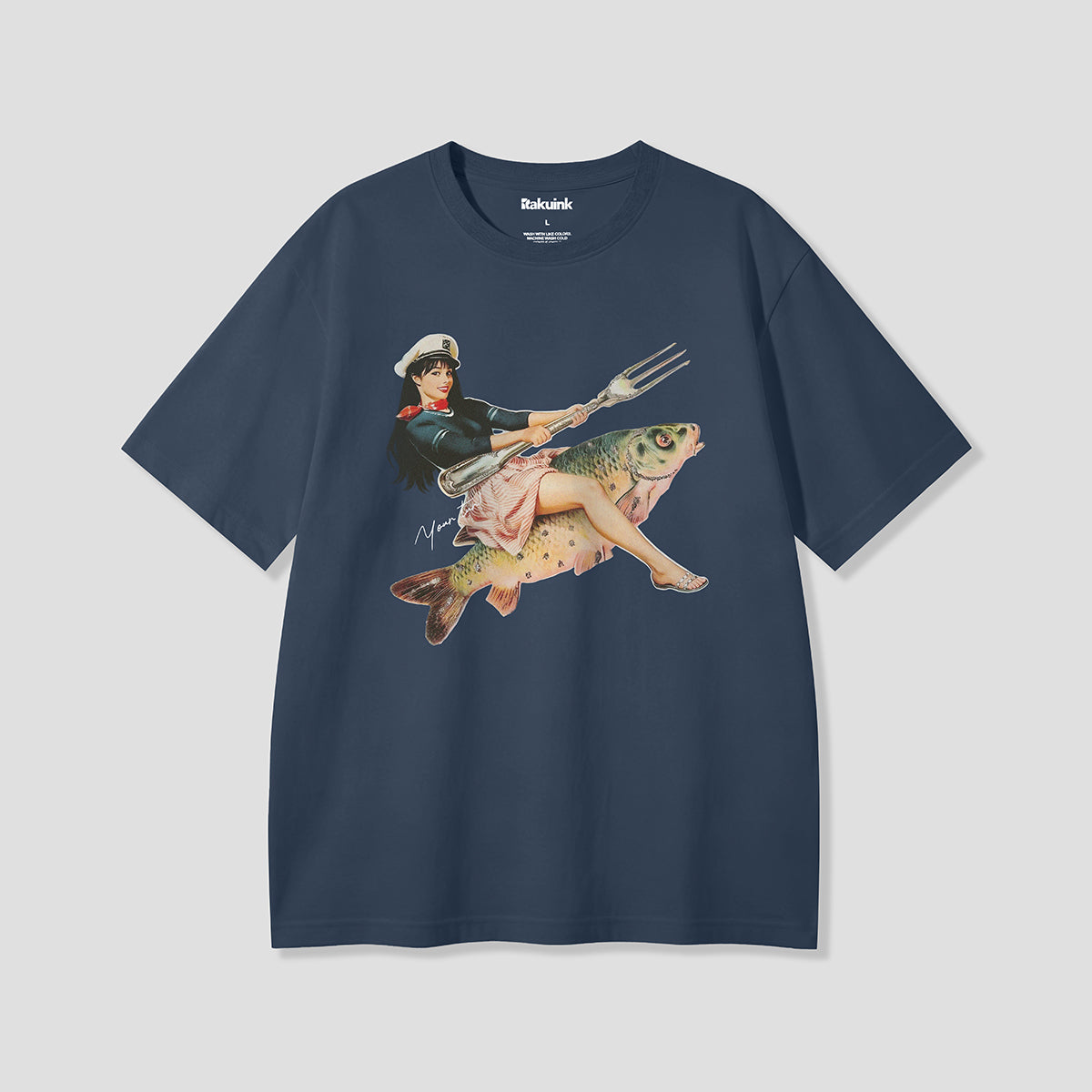 【予約】フィッシュライド・クッキングガール Tシャツ