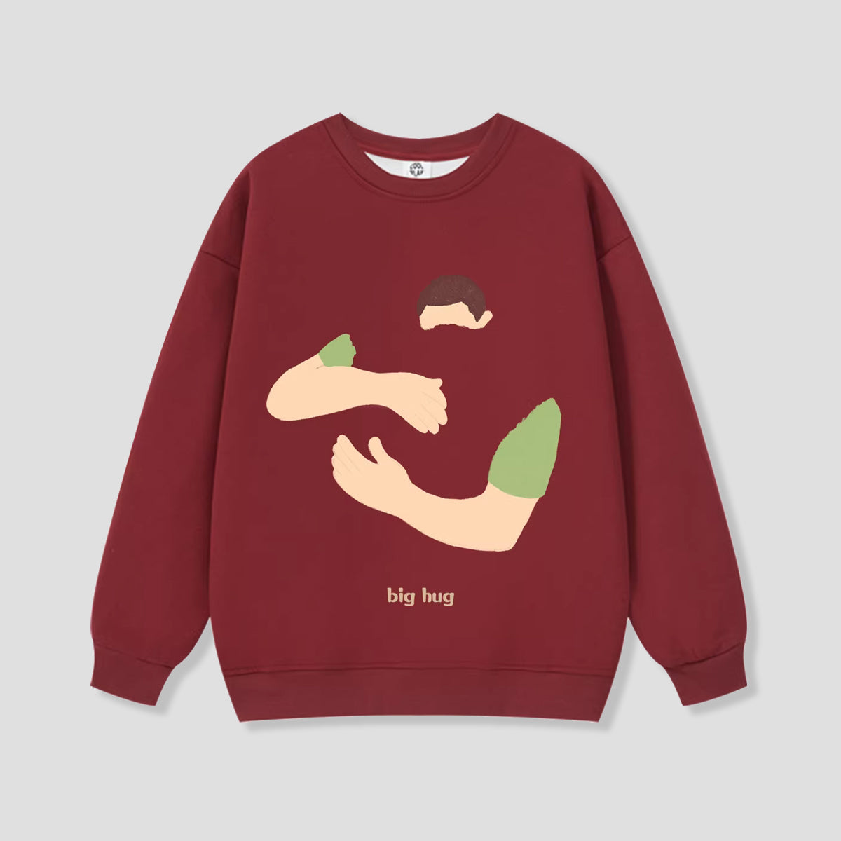 ビッグハグ グラフィック スウェット