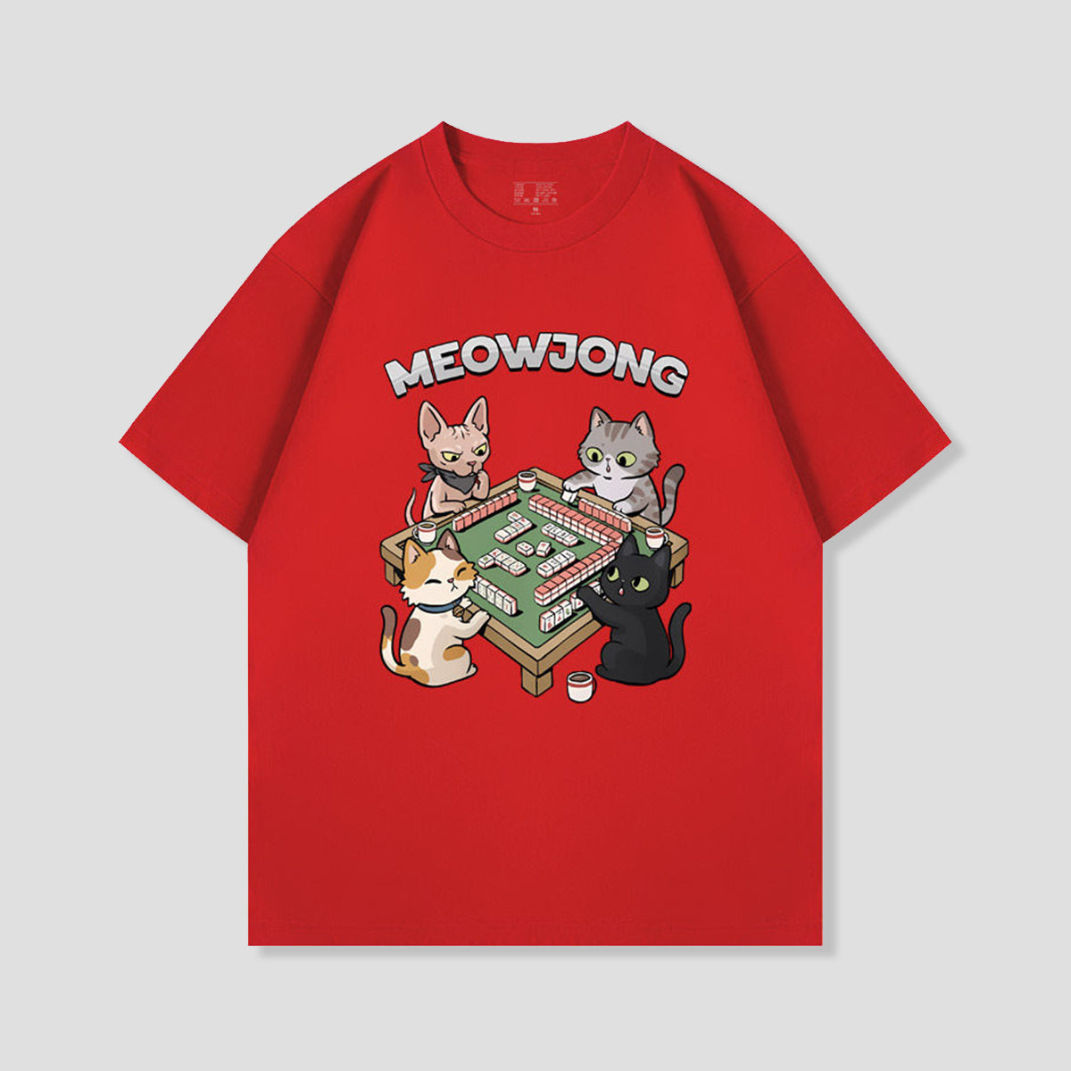 MEOWJONG グラフィックTシャツ