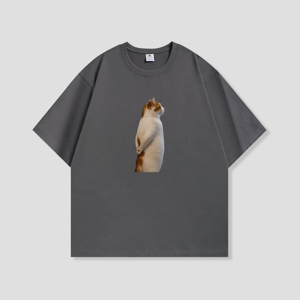 スタンドキャット グラフィックTシャツ