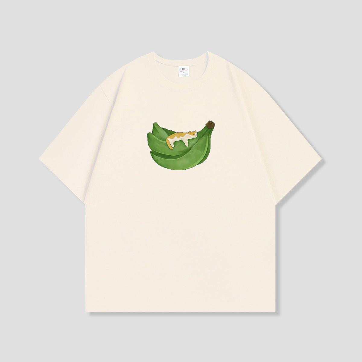 バナナラウンジキャット グラフィックTシャツ