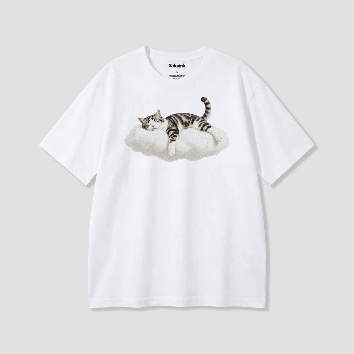 【予約】おひるね雲のりキャット グラフィックTシャツ