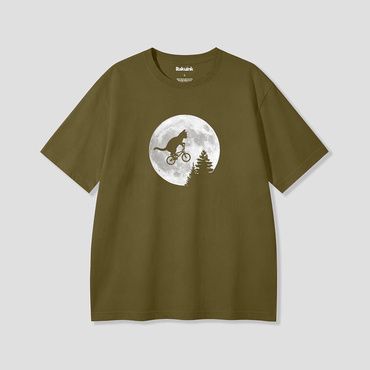 【予約】E.T.キャット ムーングラフィックTシャツ