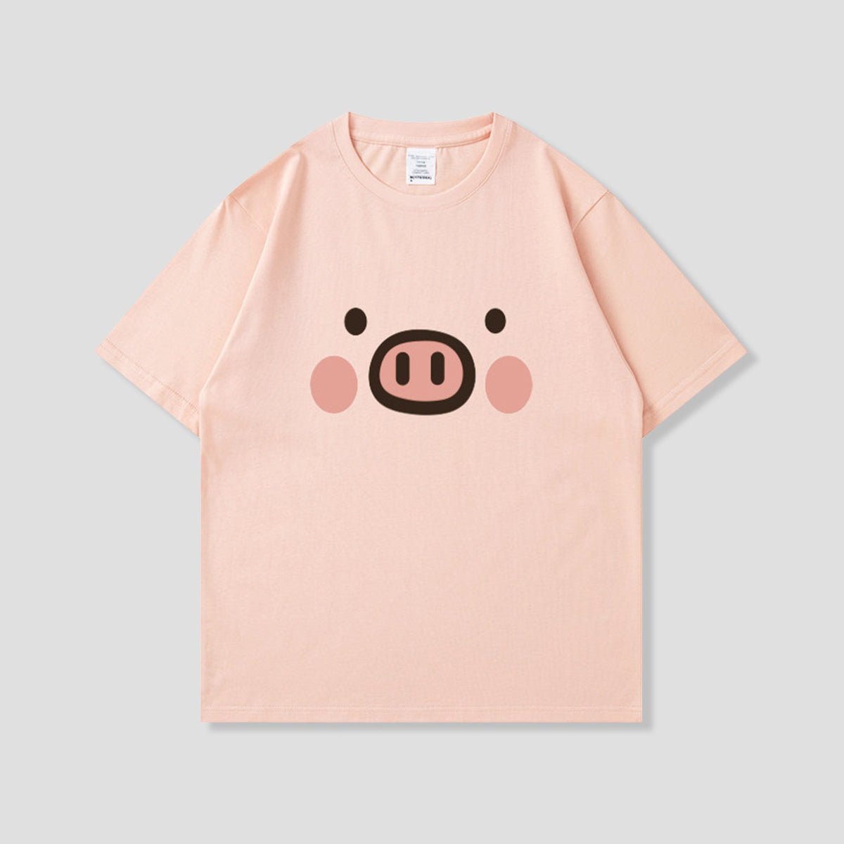 ピッグフェイス グラフィックTシャツ